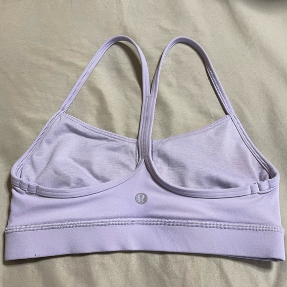 Lululemon Purple Sports Bra Size 4 - Picture 2 of 4